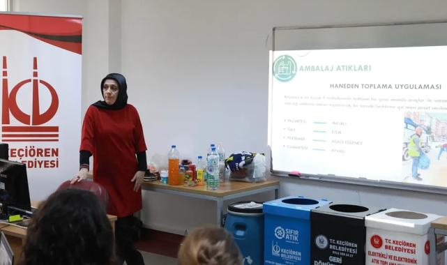 Ankara Keçiören'de 'sıfır atık' bilinci yaygınlaşıyor