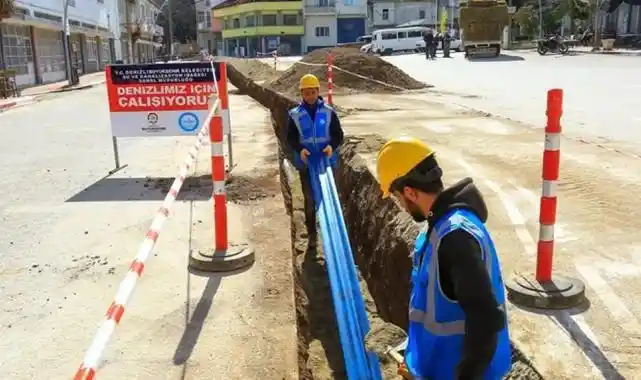 Denizli’de Kızılca Mahallesi’nde altyapı yenileniyor