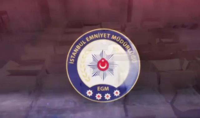 İstanbul Küçükçekmece'de 527 kilo skunk ele geçirildi