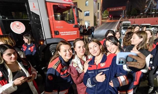 İzmir'de zorlu mesleğin kahramanları ile ESHOT buluşması