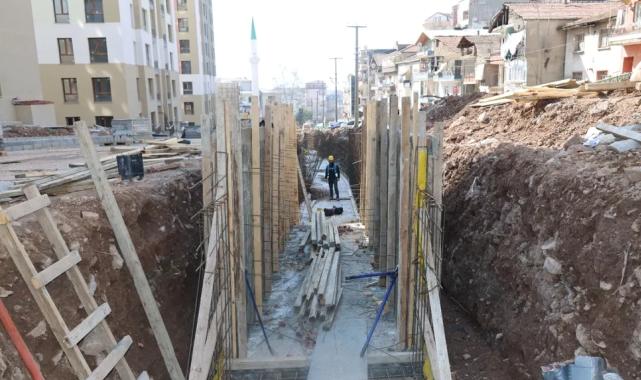 Kocaeli'de 360 metrelik dere ıslahı ile güvenli altyapı