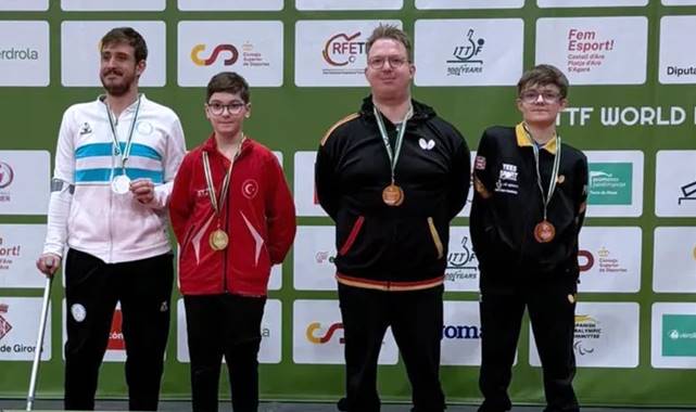 Karataylı sporcu Tahir Efe Şahin Avrupa şampiyonu