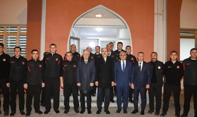 Konya'da Başkan Altay’dan gece mesaisi ziyareti