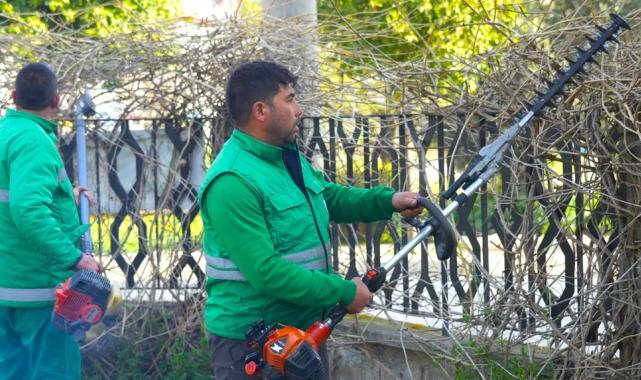 Muğla Milas'ta ilkbahar bakımları sürüyor