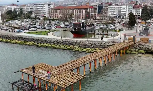 Ordu’da Ayışığı İskelesi yeniden hayat buluyor