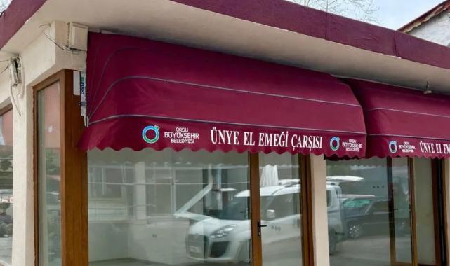 Ordu'da El Emeği Çarşısı modern hale getirildi