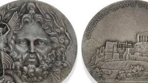 1896 Atina Olimpiyatları’ndan Tarihi Madalya Rekor Fiyata Satıldı