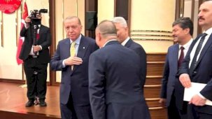 Cumhurbaşkanı Erdoğan, Uluslararası Esnaf Birliği Temsilcilerini kabul etti