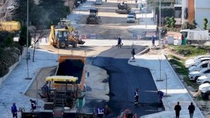 Denizli Gerzele Mahallesi’nde asfalt seferberliği başladı