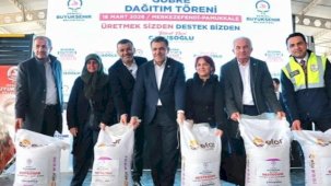 Denizli’de üreticiye 2 milyon kiloluk gübre desteği