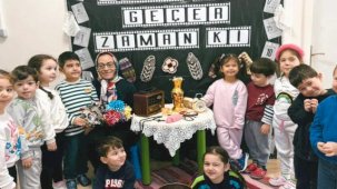 İstanbul Maltepe'de kreşlerdeki minikler büyükleriyle buluştu