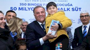 İstanbul'un çocuklarına 50 milyon litre süt ulaştırıldı