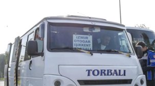 İzmir'de toplu taşımaya sıkı denetim