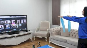 Kadınlara özel “Onlİne Spor” kayıtları başladı