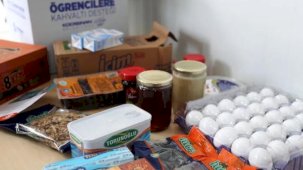 Kayseri Kocasinan'dan öğrencilere ücretsiz kahvaltı kolisi