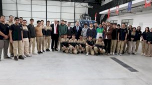 Melikgazi'de hava lisesi öğrencilerine tam destek