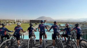 Kayseri'de BMX parkuruna gençlerden büyük ilgi