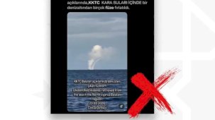 KKTC açıklarında füze' iddiasına yalanlama!