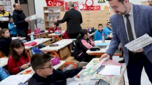 Karatay'da ilkokul öğrencilerine sıfır atık bilinci