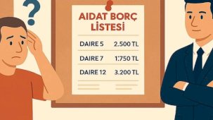 KVKK'dan apartman ve siteler için tarihi karar! Aidat borç listesi asmak yasaklandı
