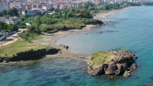 Ordu Ünye’de tarihi ada turizme kazandırılıyor