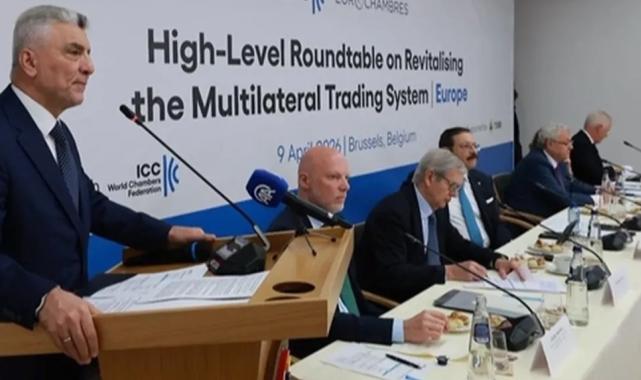 Bakan Bolat Brüksel'de yuvarlak masada konuştu