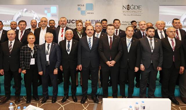 Başkan Altay UCLG MEWA toplantısında konuştu