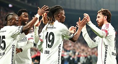 Beşiktaş 3-0 Corendon Alanyaspor (Maç Sonucu)