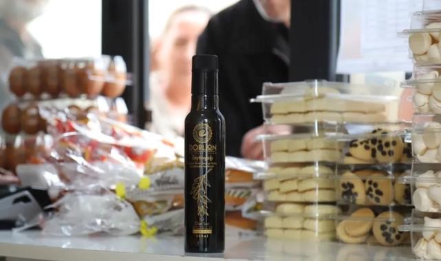 Dorlion zeytinyağı Halk Et Market ve Halk Ekmek raflarında