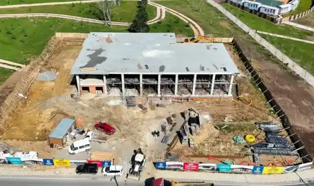 Gebze İtfaiye Hizmet Binası şekilleniyor