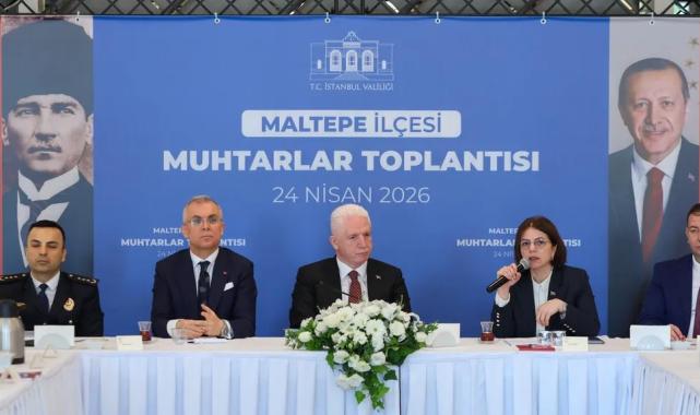İstanbul Maltepe'de muhtarlarla koordinasyon