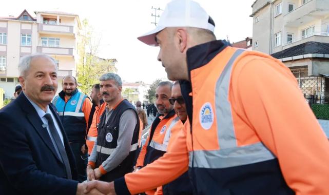Kocaeli Gebze’de bahar temizliği devam ediyor