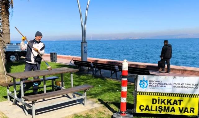 Kocaeli sahillerinde yaz bakımı