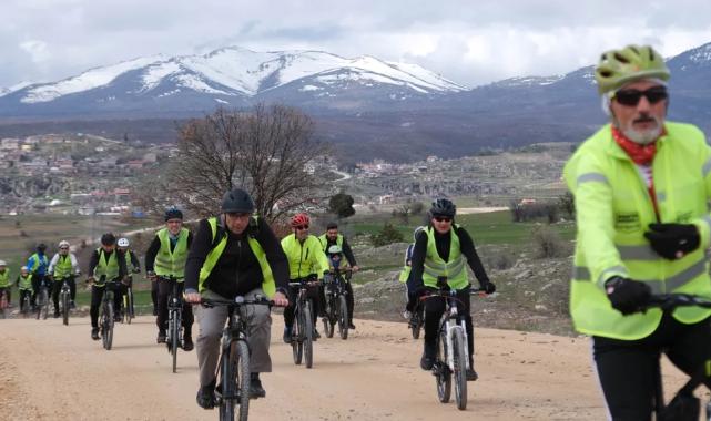 Konya'da pedallar tarih ve doğaya çevrildi
