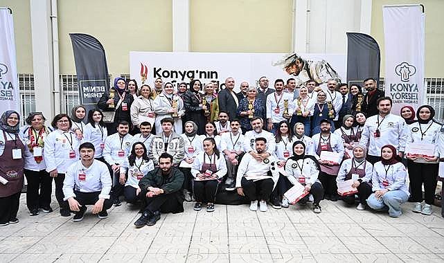 Konya'da yöresel lezzetler yarıştı