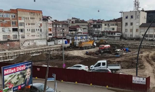 Ordu’da Millet Düzü’nde dönüşüm devam ediyor