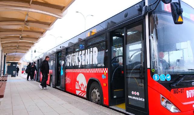 Sakarya'da metrobüs için yeni dönem yarın başlıyor