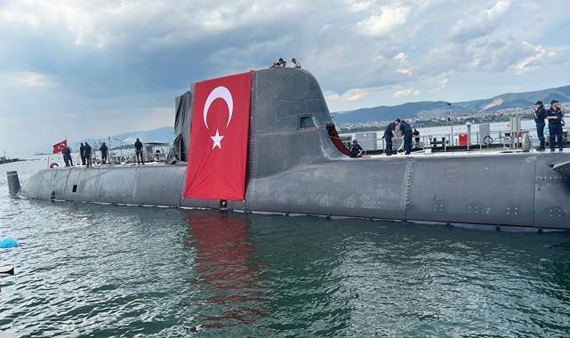 Yeni denizaltımız ilk seferine çıktı!