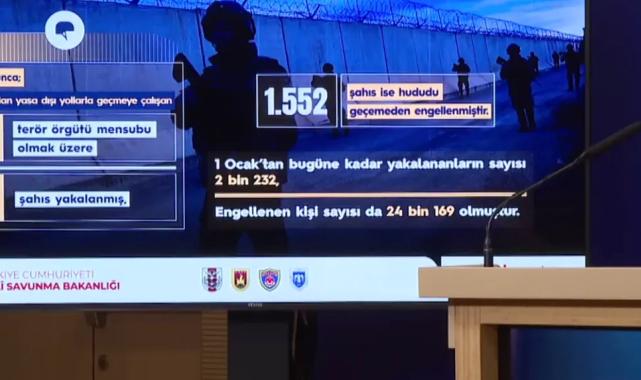 Son bir haftada 140 kaçak geçiş girişimi engellendi... Hudut güvenliği kesintisiz sürüyor