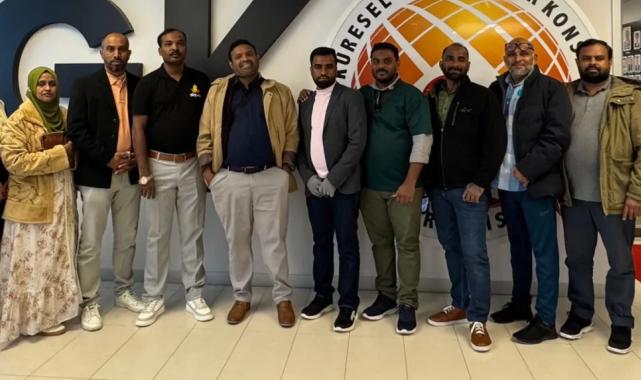 Sri Lankalı gazetecilerden KGK’ya ziyaret