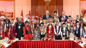 26 ülkeden dünya çocukları TBMM'de