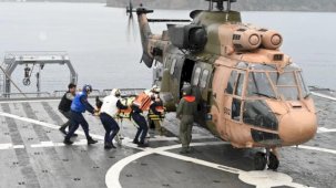 Aksaz'da nefes kesen tatbikat