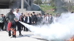 Ankara Keçiören'de gençlere afet bilinci