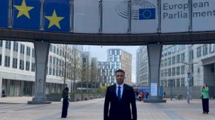 Avrupa Gençlik Haftası'nda Konya'yı temsil etti