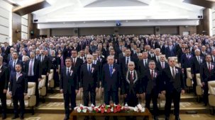 Cumhurbaşkanı Erdoğan Anayasa Mahkemesi'nin 64. yıl törenlerine katıldı