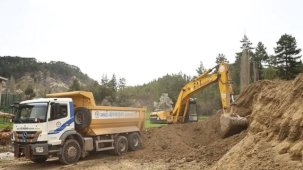 Denizli’de yol yatırımları hız kesmeden devam ediyor