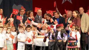 Eskişehir’de minikler 23 Nisan coşkusunu yaşadı