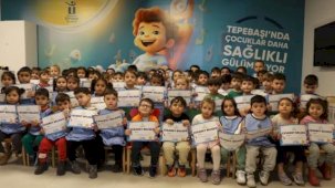 Eskişehir'de miniklere diş sağlığı eğitimi