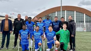 Gebze'de Ampute Futbol Takımı’ndan önemli galibiyet