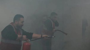 İzmir'de afetlere karşı tam hazırlık... Tatbikat gerçeği aratmadı